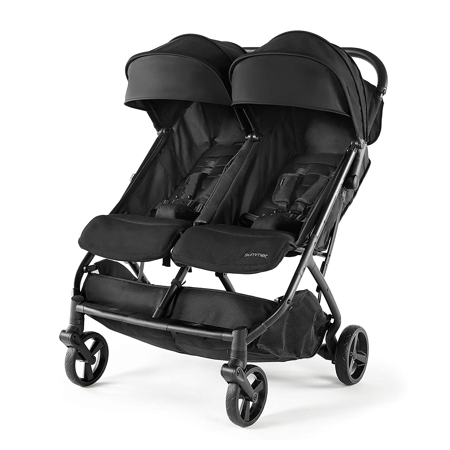 215D8E98-2894-28E3-983F-DF103F380903 3Dpac CS+ Double Stroller, Black ?C Car Seat Compatible Baby Stroller ?C Lightweight Stroller with Convenient One-Hand Fold - Image 1